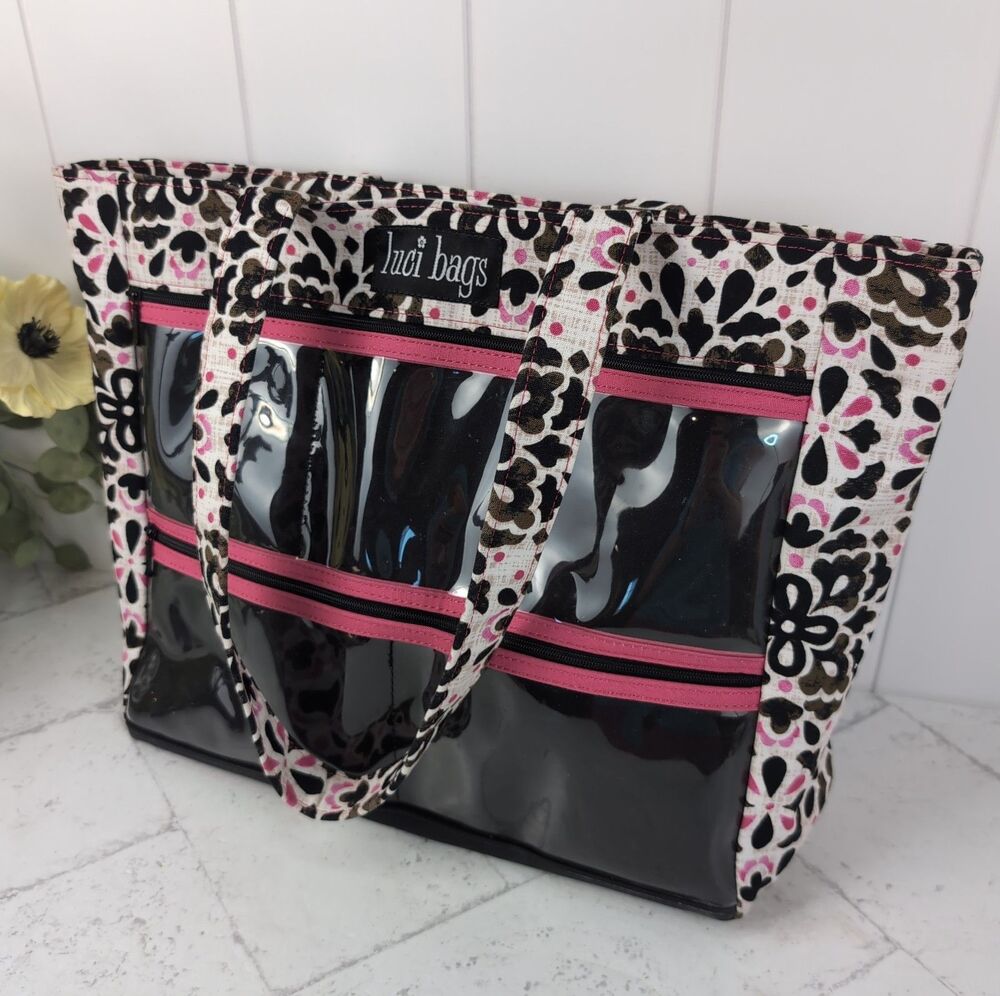 Luci Bags Peony Pop Original Display Tote Business Brag Bag